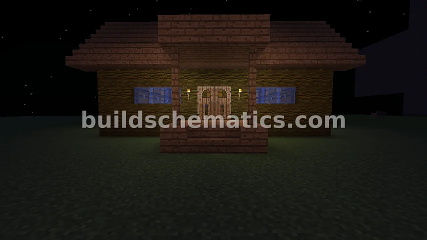 Compact Wooden Storage Shed