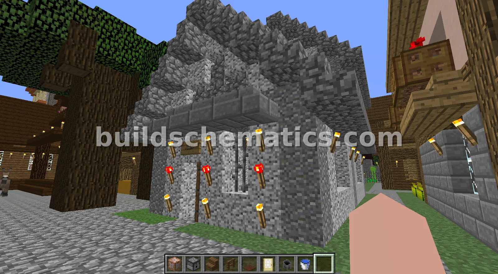 Medieval Chandlery with Redstone Trading — view 4