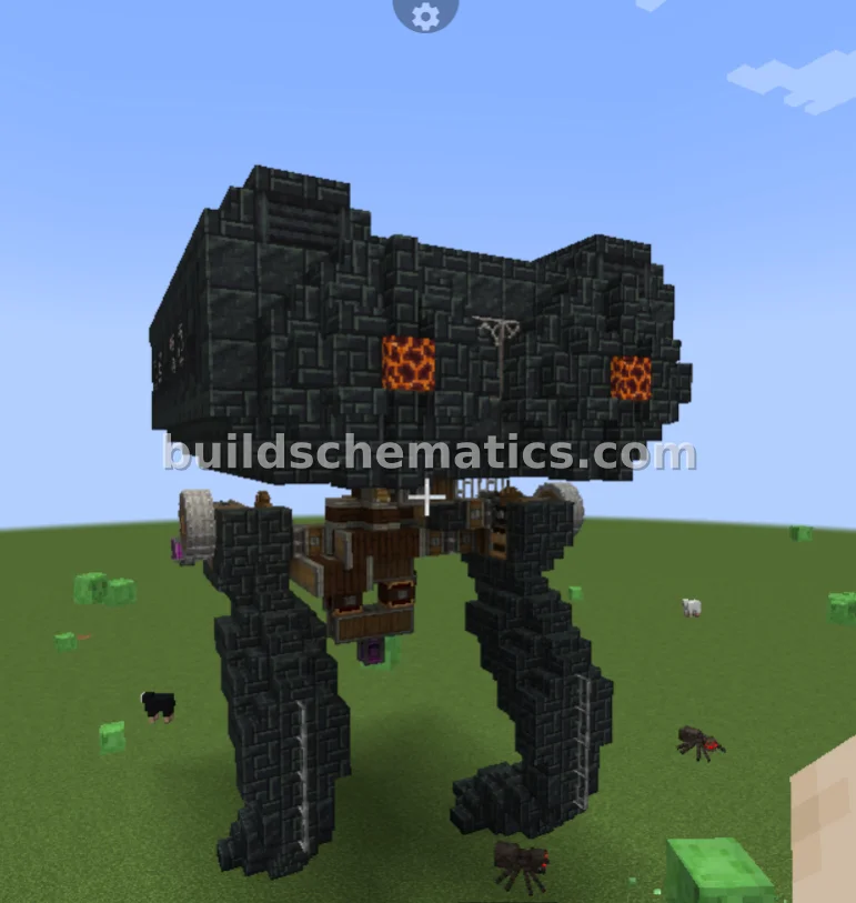 Walking Mech Robot — view 3