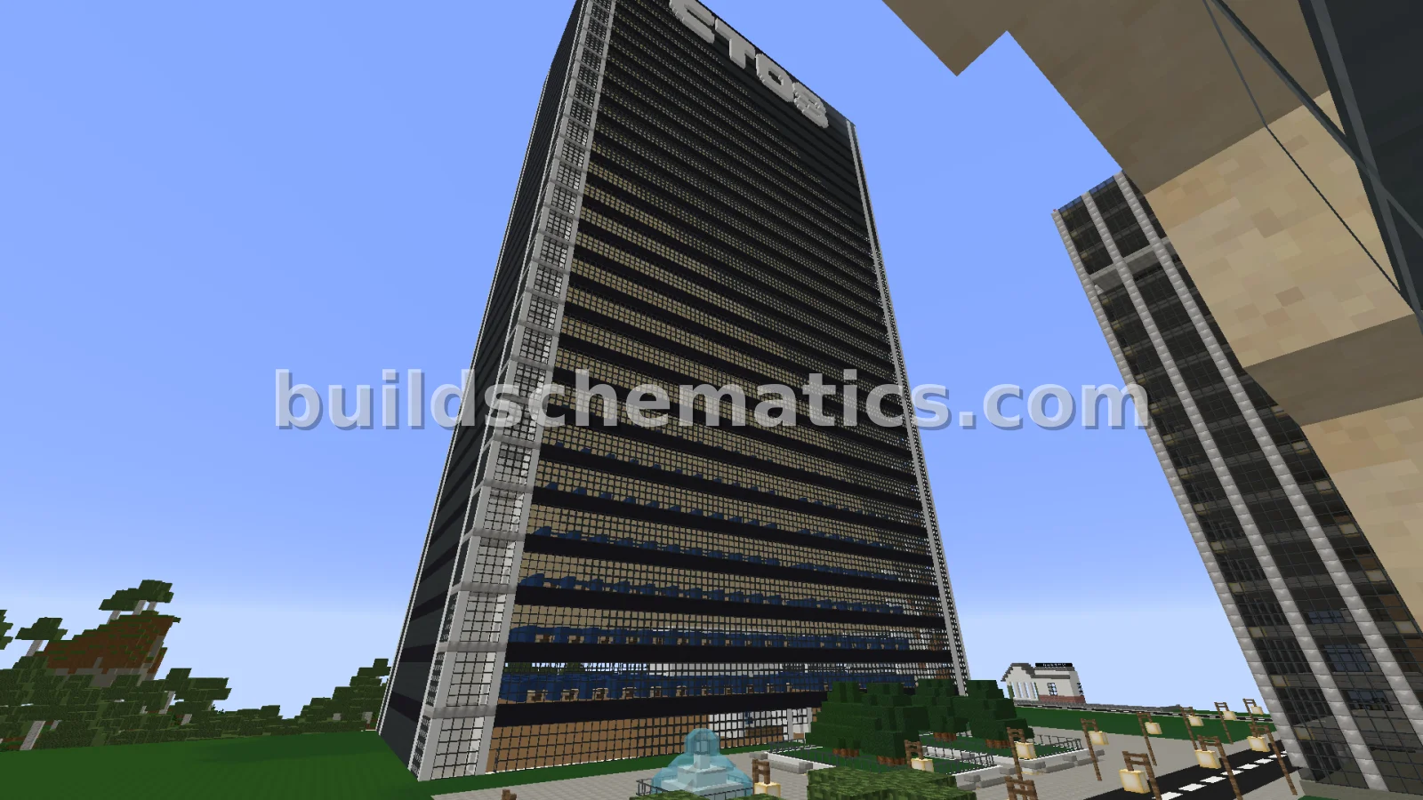 Modern Skyscraper Tower - 30 Floors