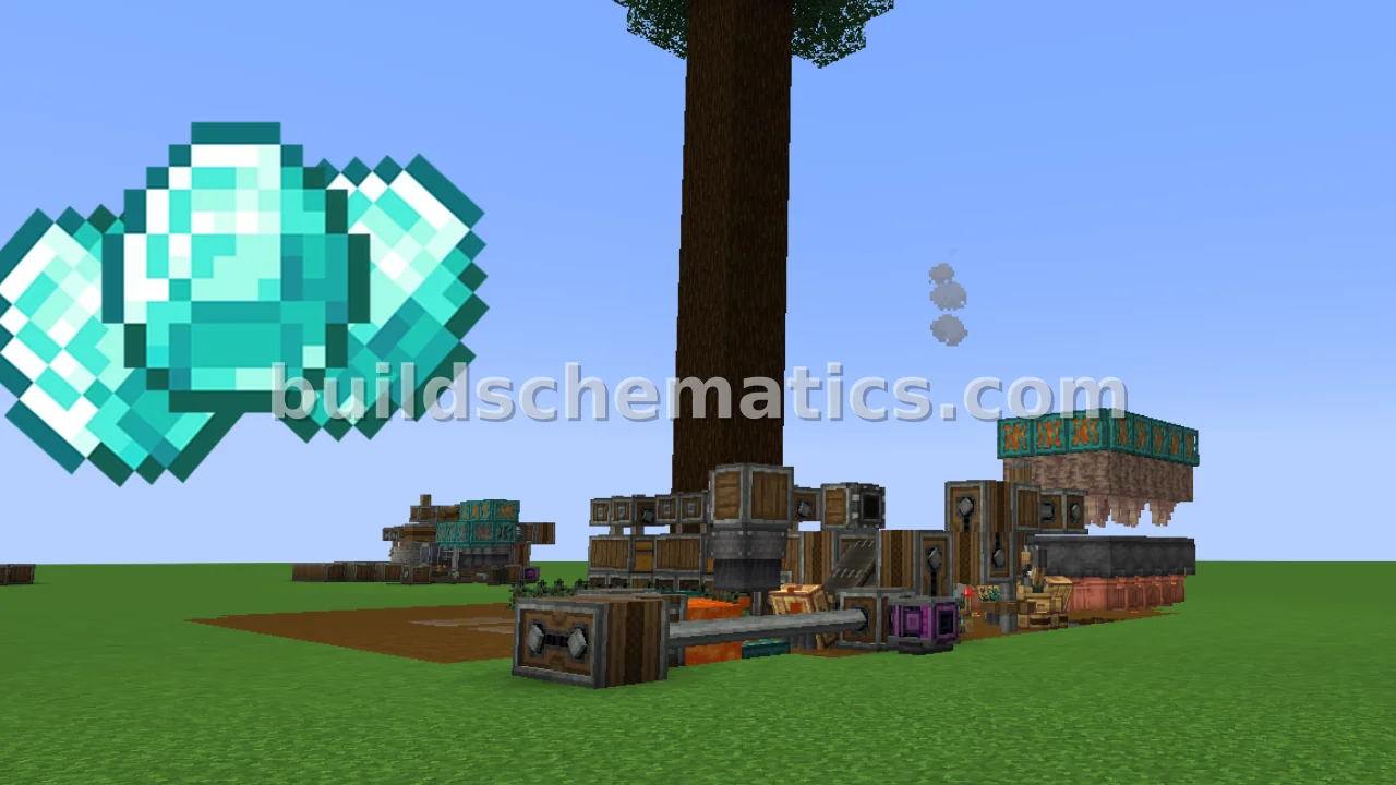 Create Mod Diamond Production Facility