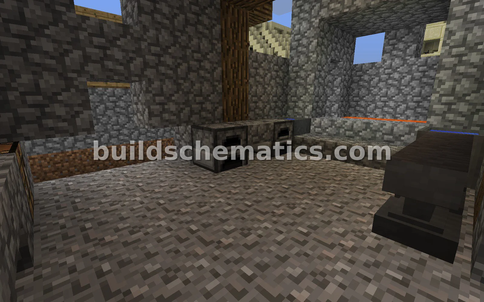 Cobblestone Crafting Station — view 2