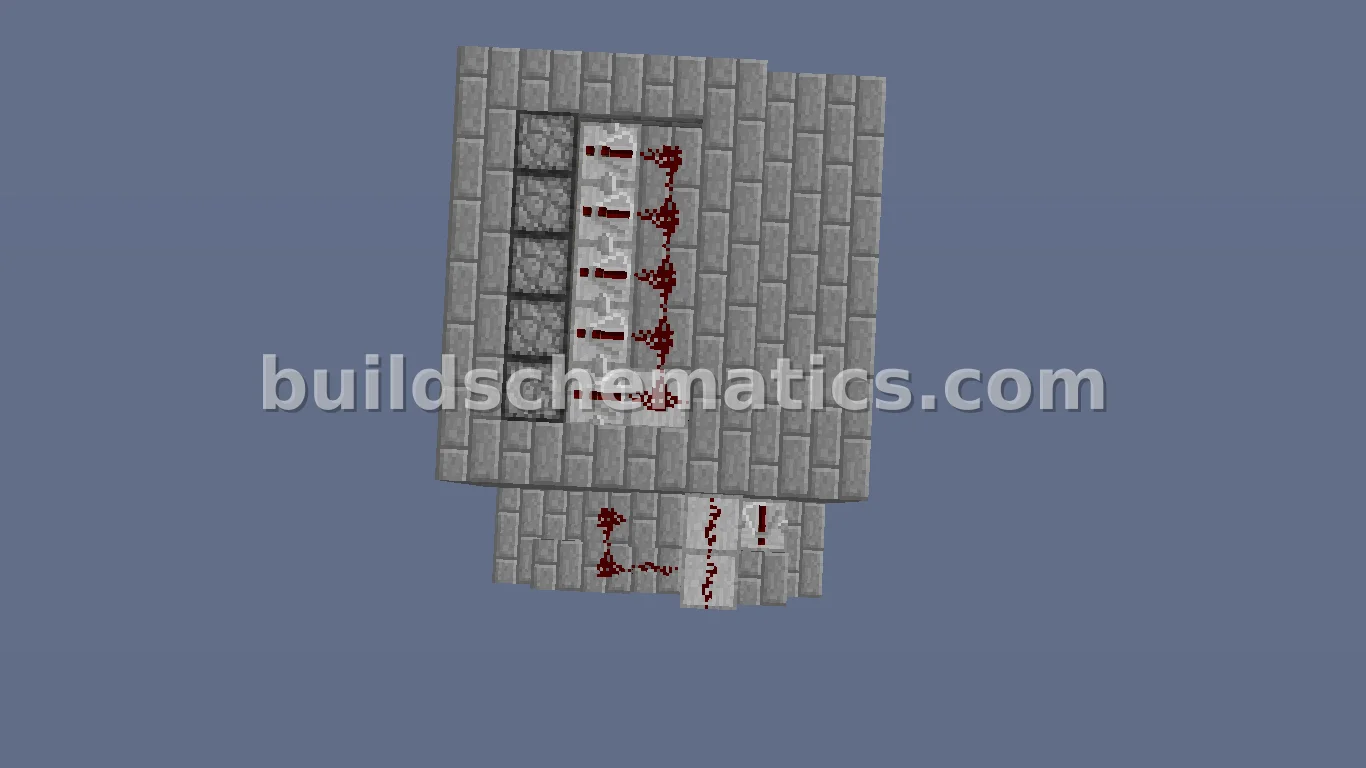 Compact Redstone Castle Gate — view 4