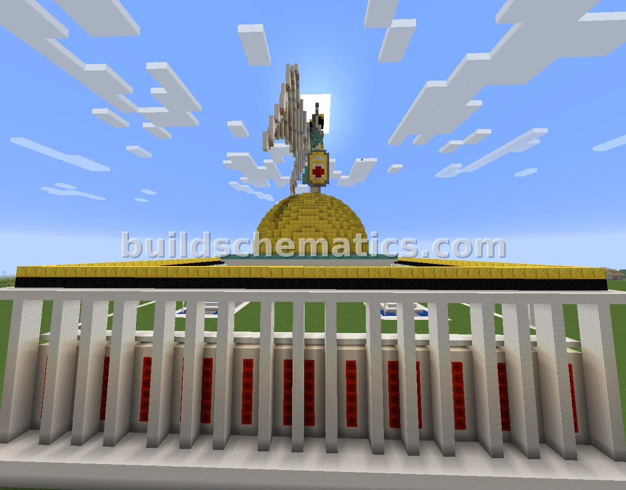 Pantheon of Heroes Structure — view 2