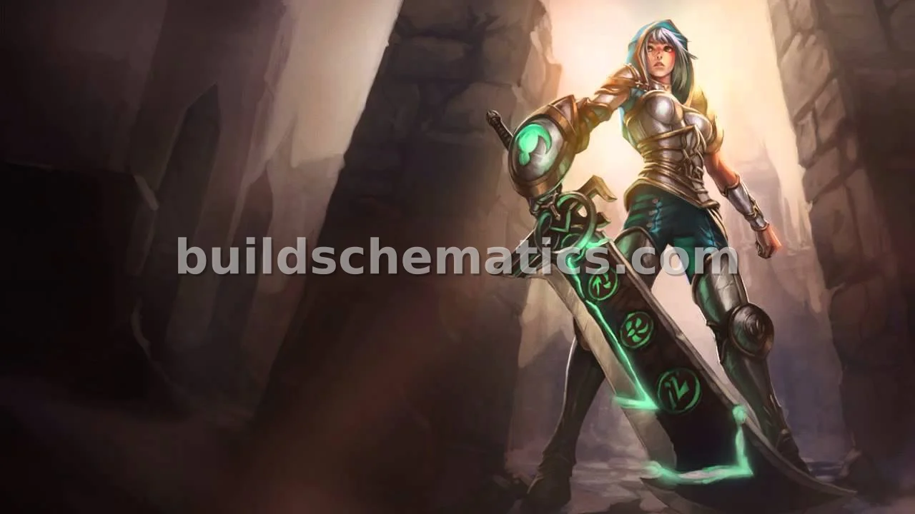 League of Legends Riven Pixel Art — view 2