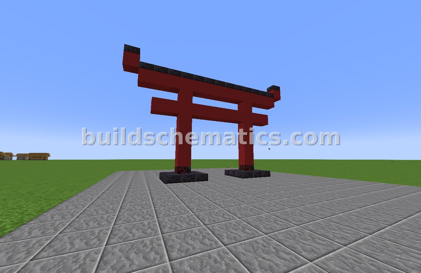 Japanese Shinto Shrine Structure