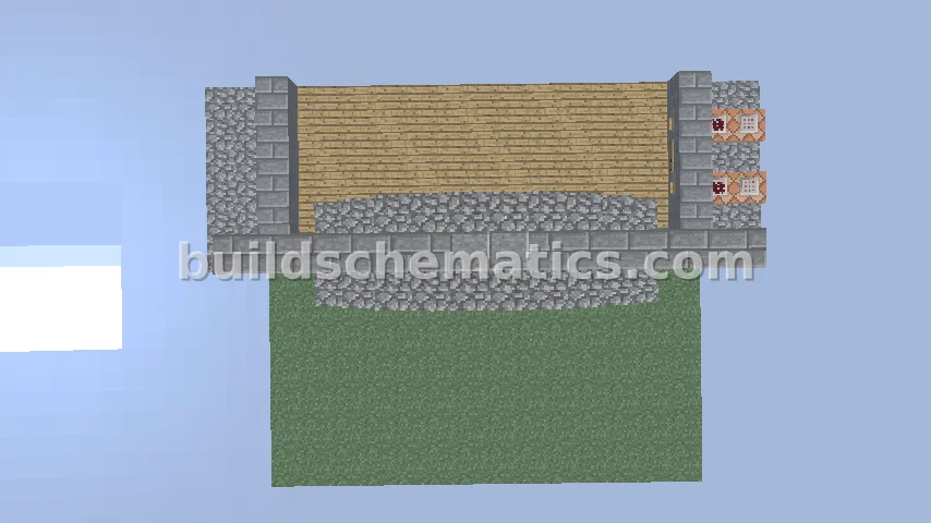 Redstone Castle Gate — view 4