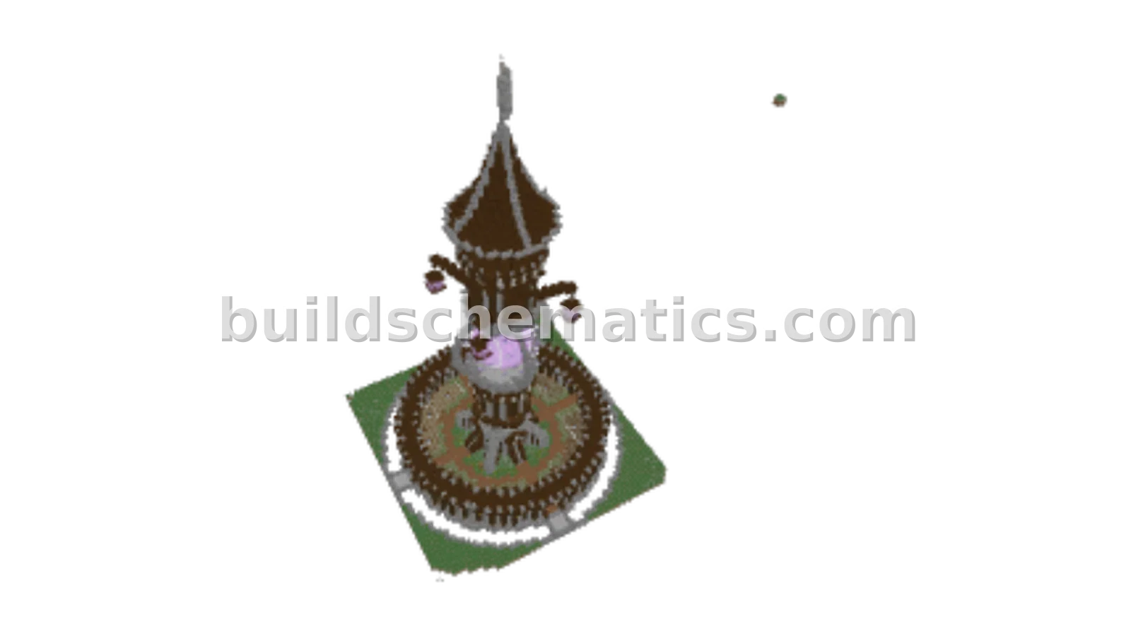 Tower Structure - 53x92x53 Blocks