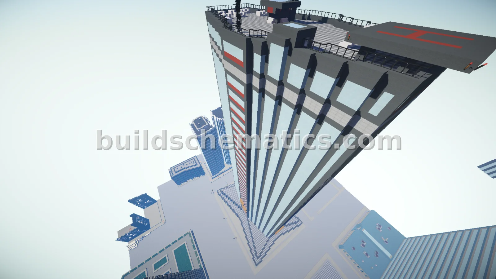 Modern Skyscraper Office Tower — view 2