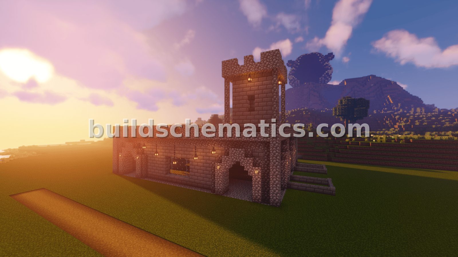 Medieval Train Station