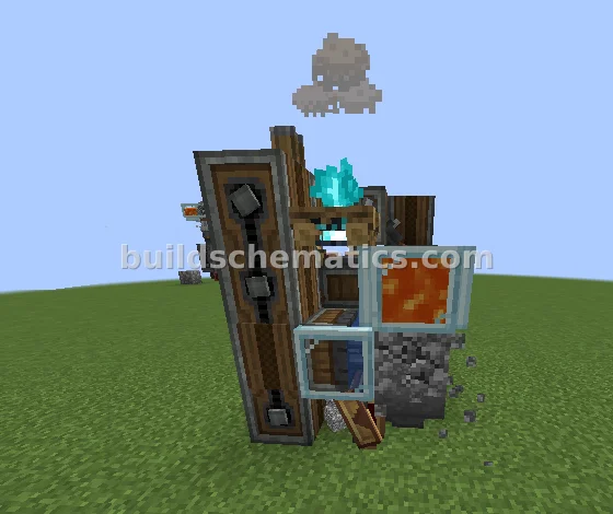 Smallest XP Nugget Farm by Create Mod — view 4