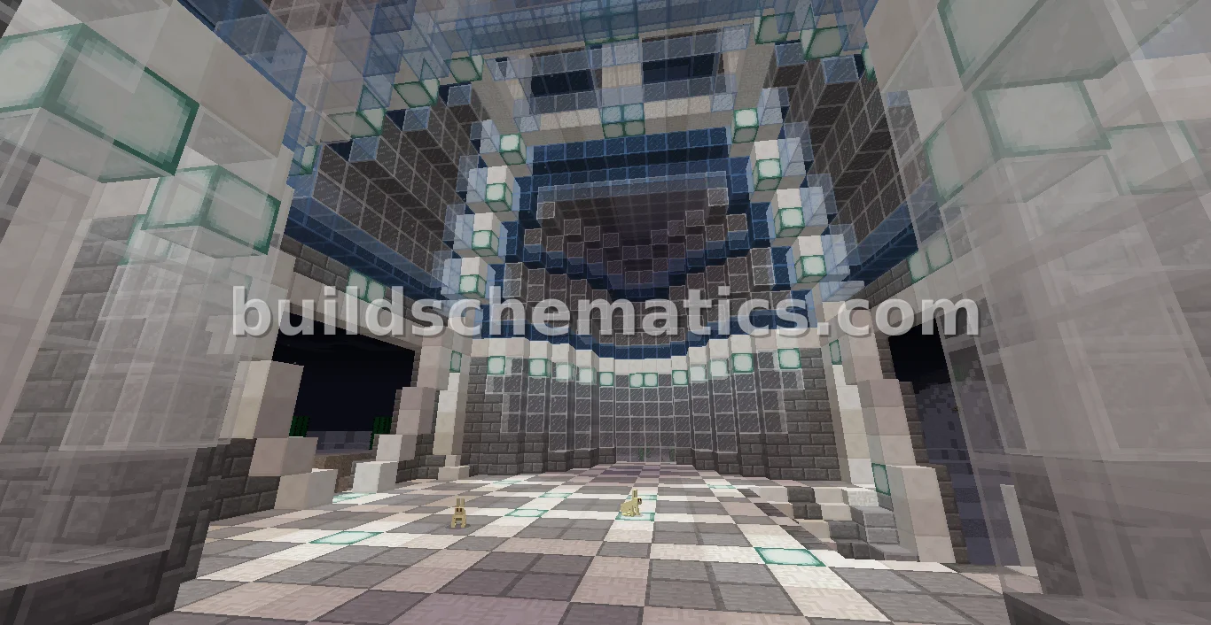 Modern Quartz and Stone Brick Base — view 2