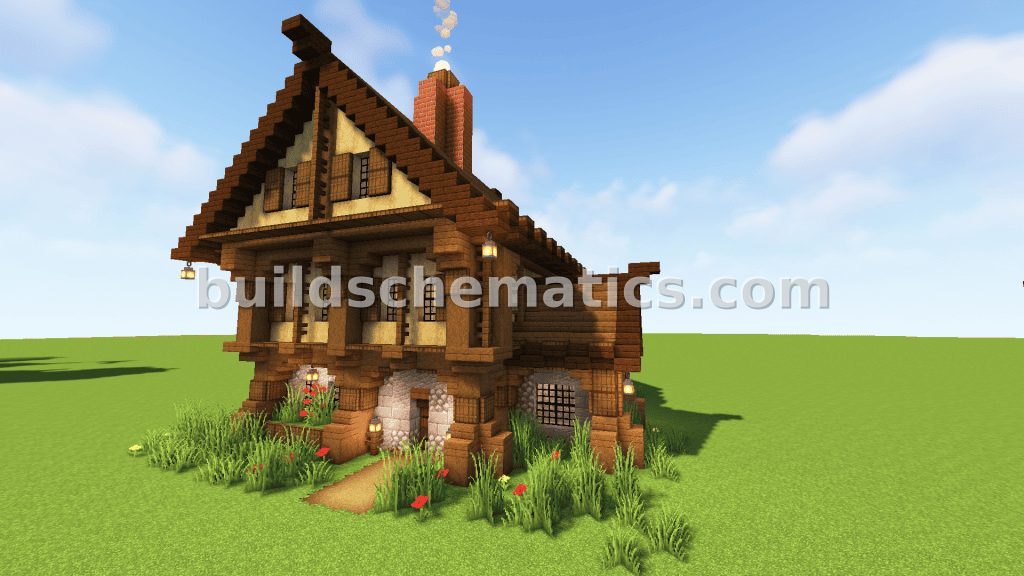 Small Survival Spruce House