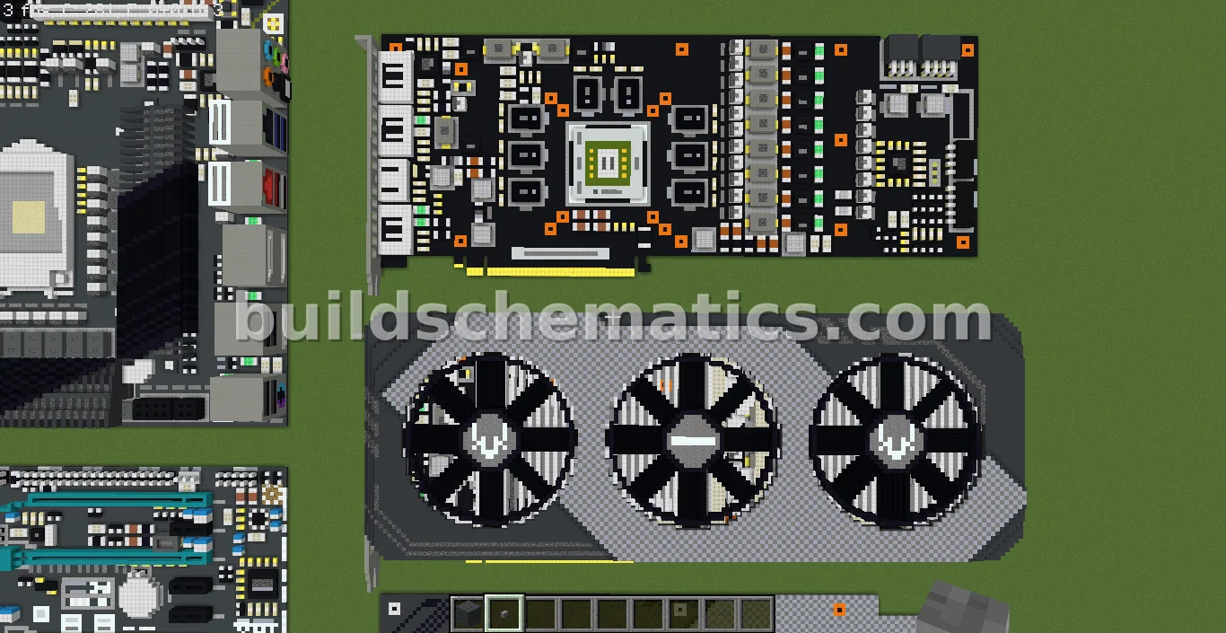 Gaming Computer Component Sculpture — view 2