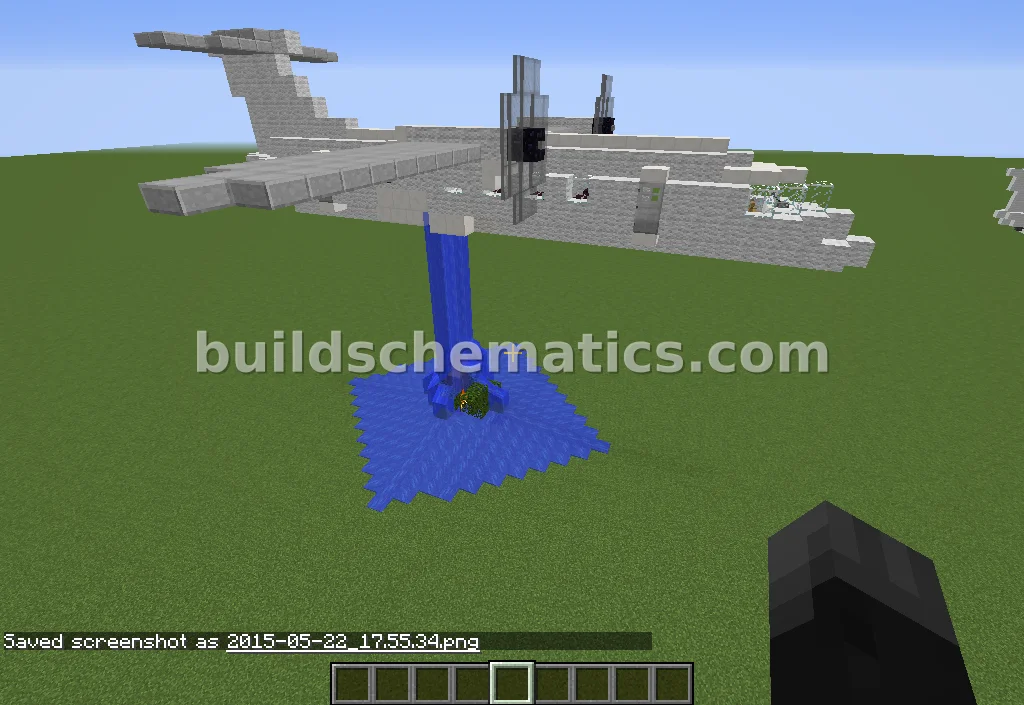Bombardier Q400MR Waterbomber Aircraft Template — view 2
