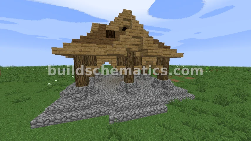 Medieval Market Hall Structure