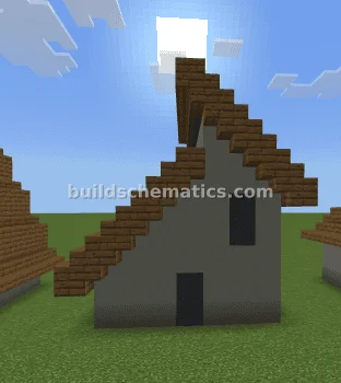 Easy Roof Designs for Minecraft — view 4