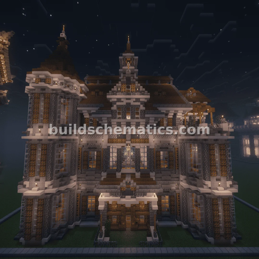Medieval Great Fortress Manor — view 3