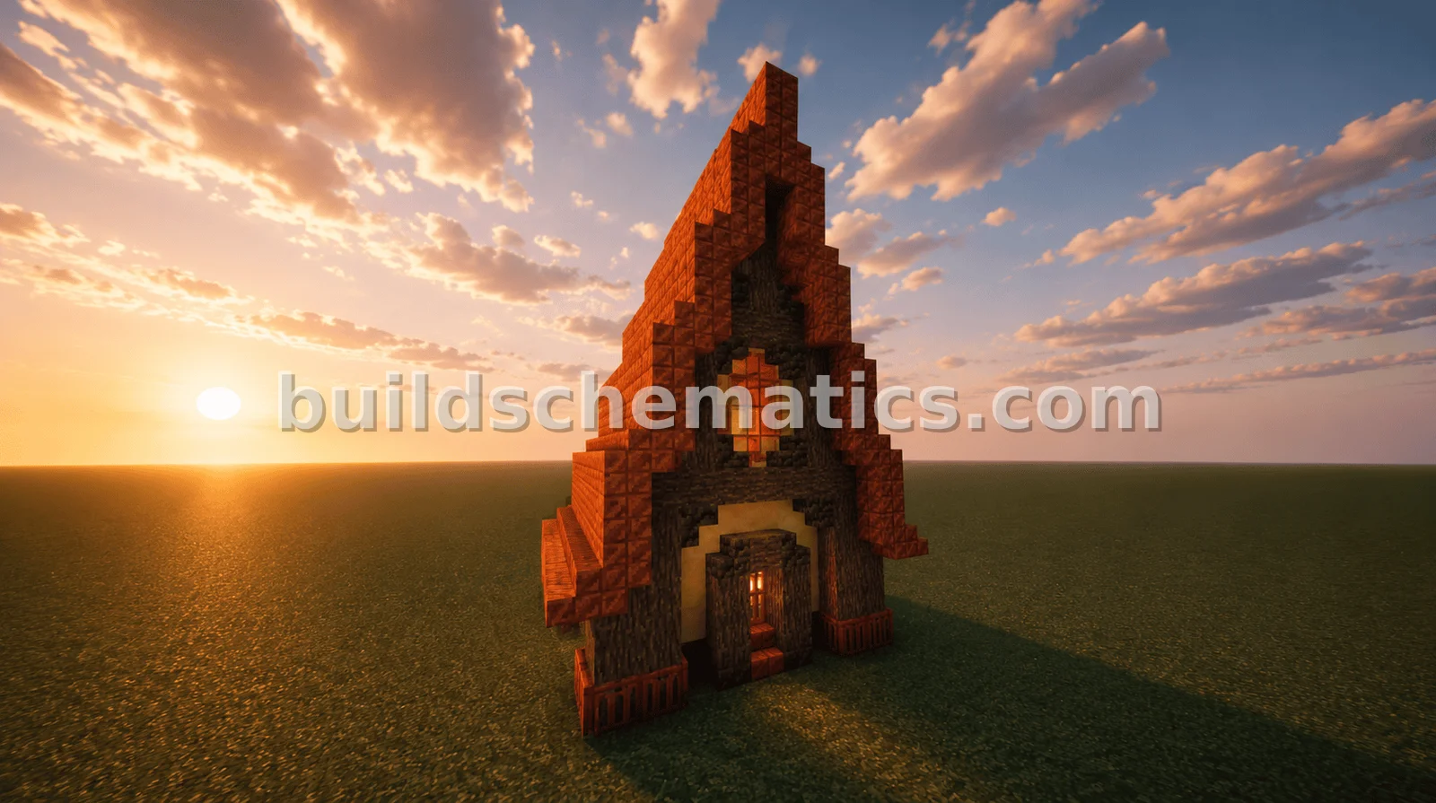 Copper Roof Starter House With Interior