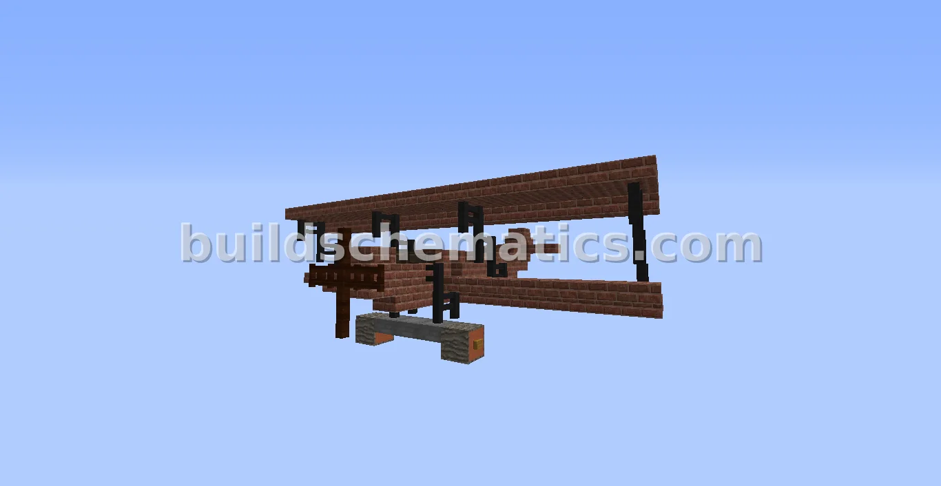 WWI Fokker D.VII Fighter Aircraft Replica