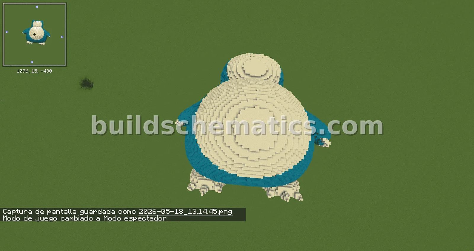 Snorlax Sleeping In-Game — view 3