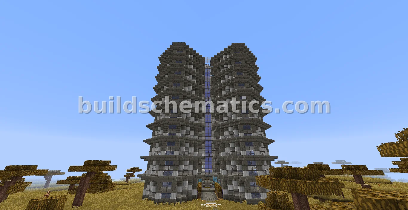 Modern Hotel Exterior And Interior