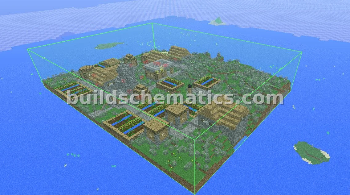 Unfortified NPC Town