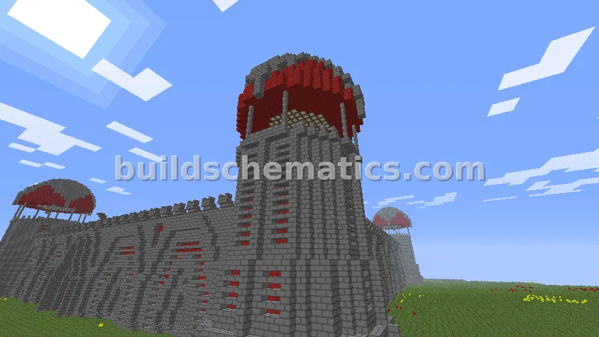 Medieval Castle Tower Structure — view 4