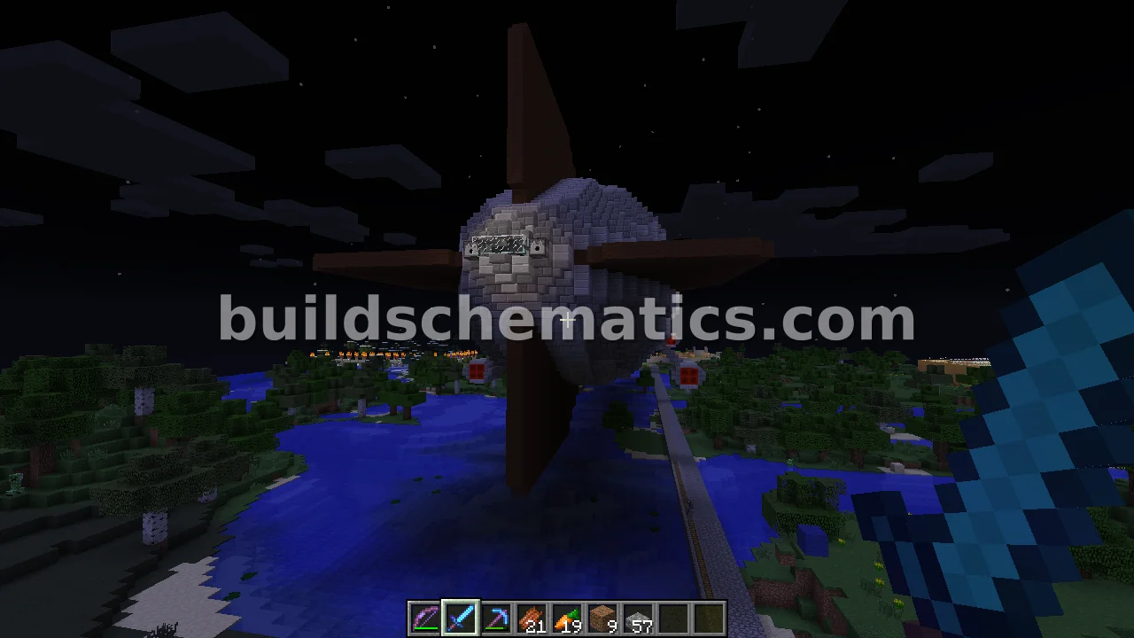 Behemoth Airship - Massive Zeppelin with Cannons — view 4