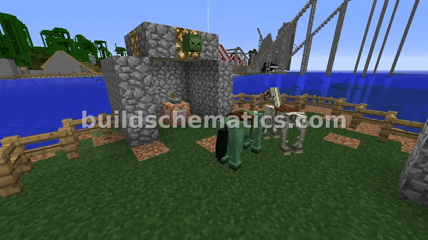 Undead Horse Island Redstone — view 3