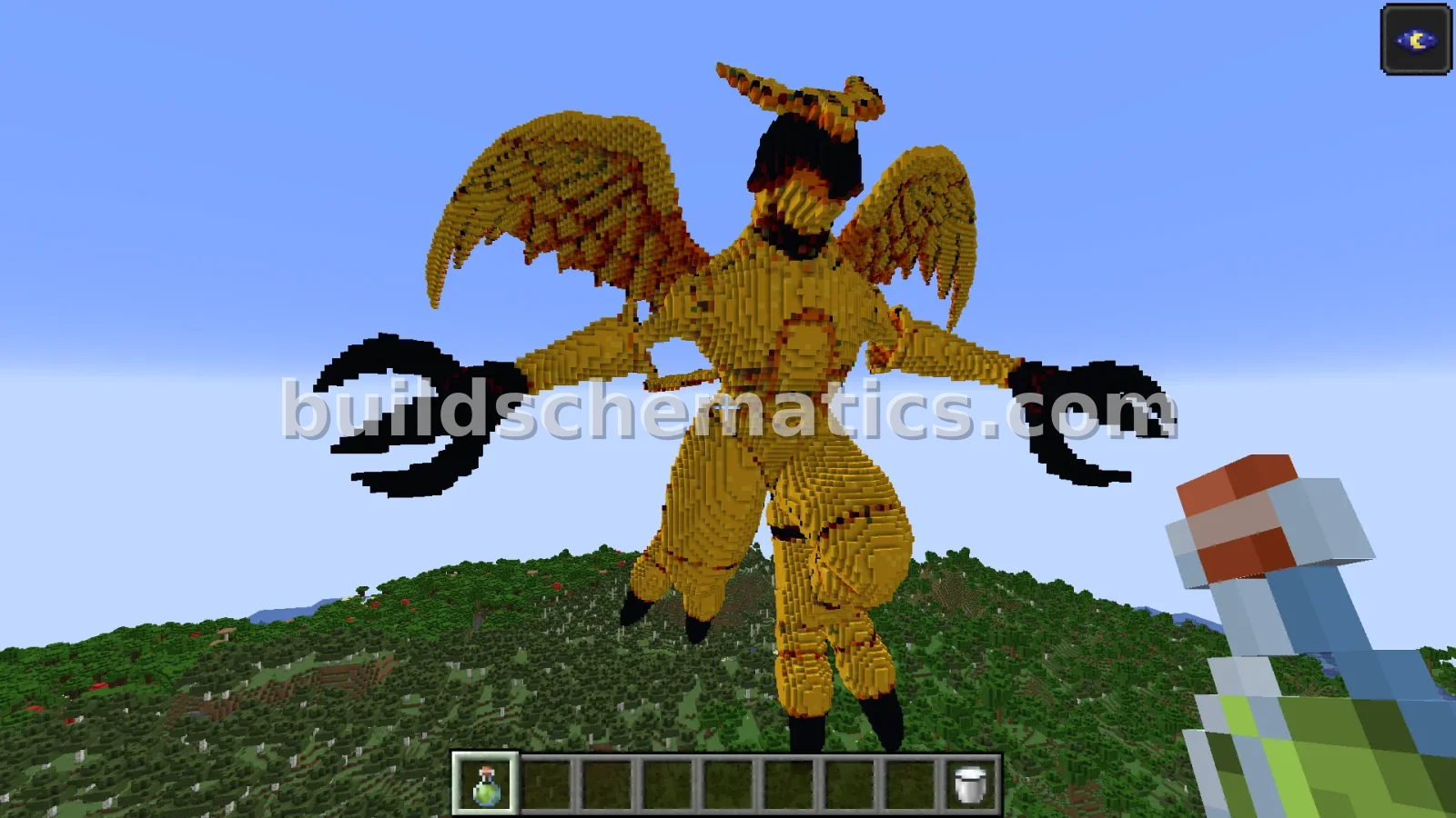 MazaVili's Eaglemon Statue Build — view 5