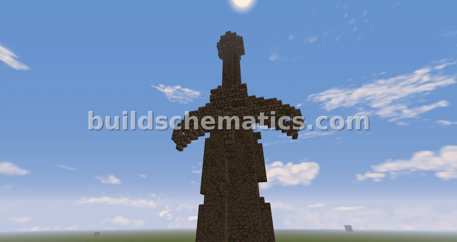 Giant Ancient Sword Structure — view 4