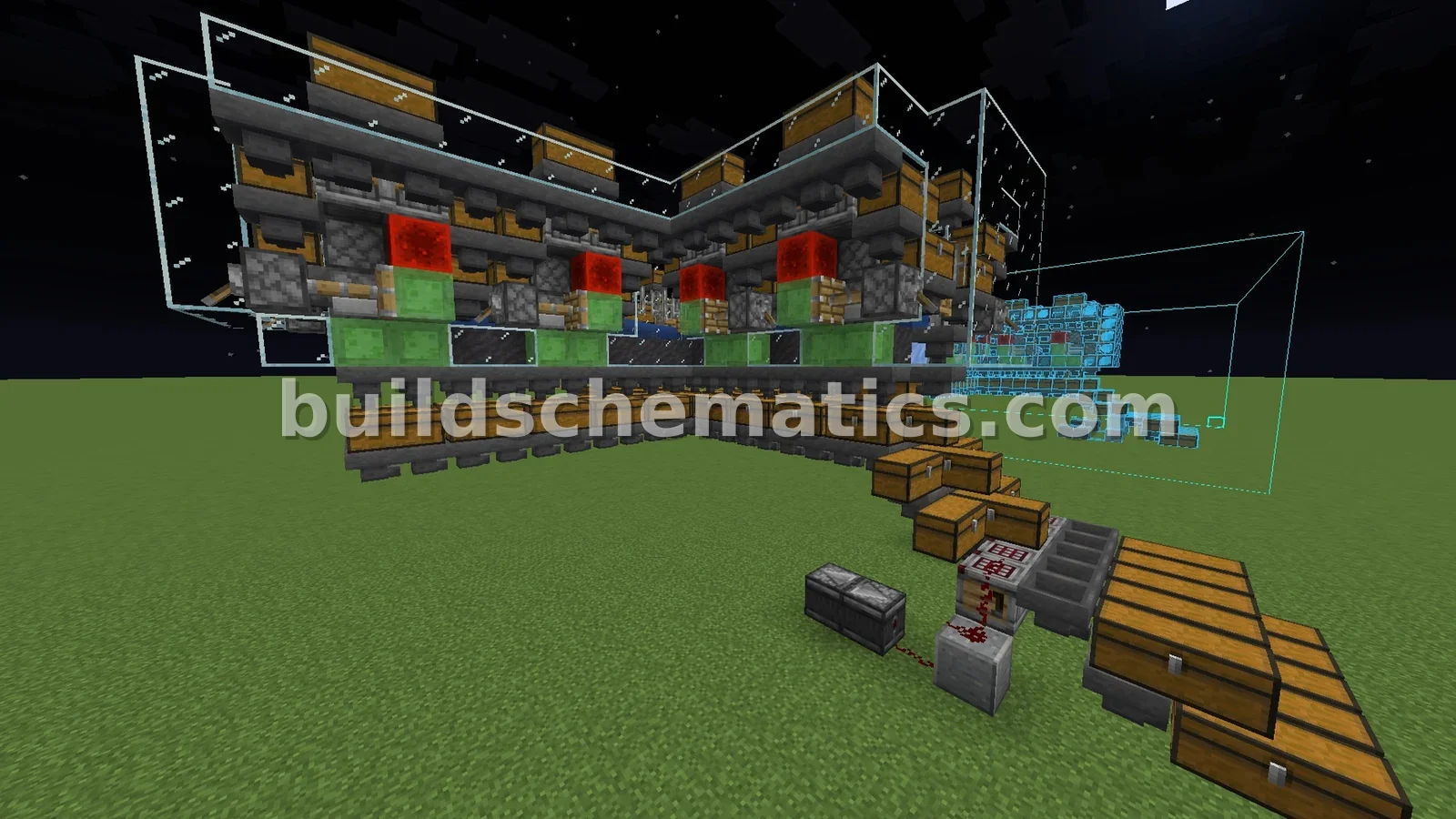 Efficient Bamboo Farm - 32x12x32