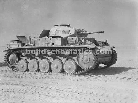 WWII Panzer II Tank Body — view 4