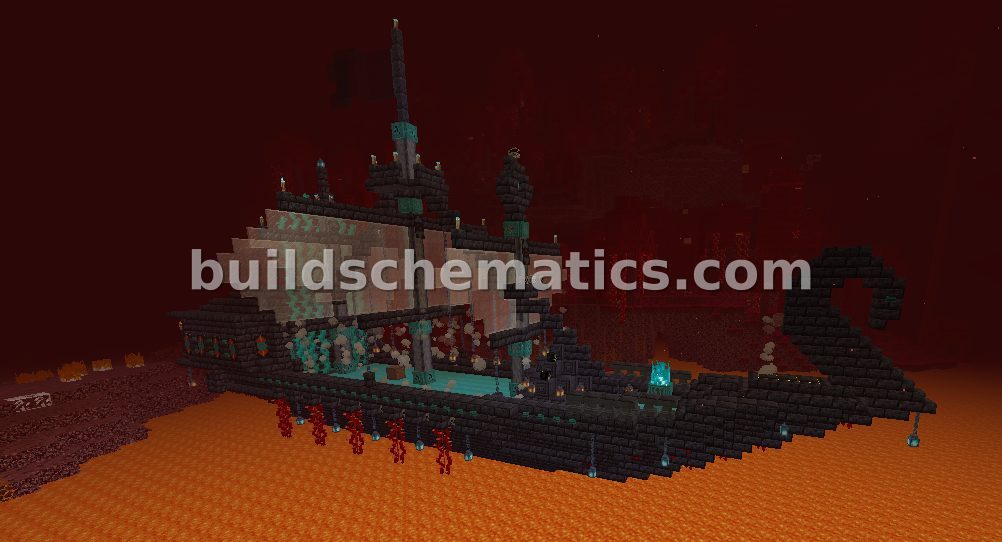 Silent Schooner Lava Boat