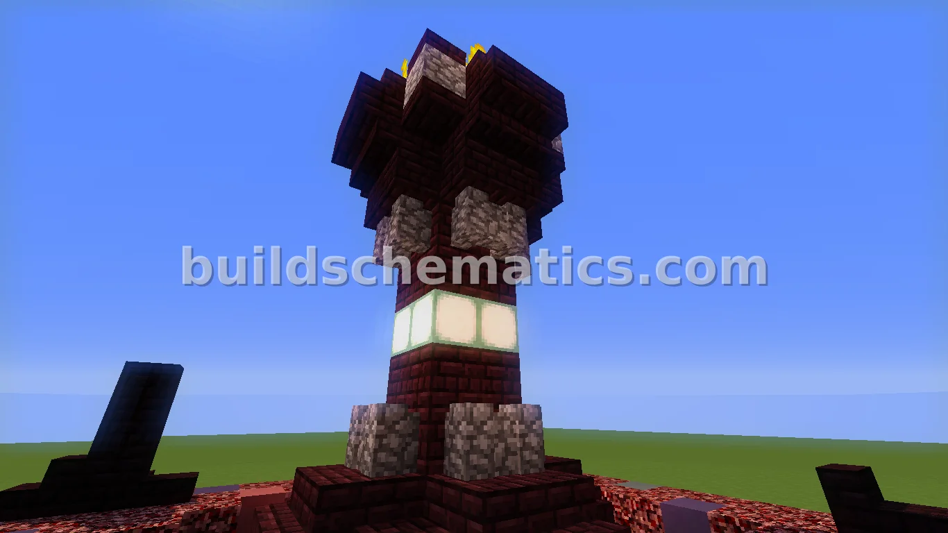 Medieval Nether Torch