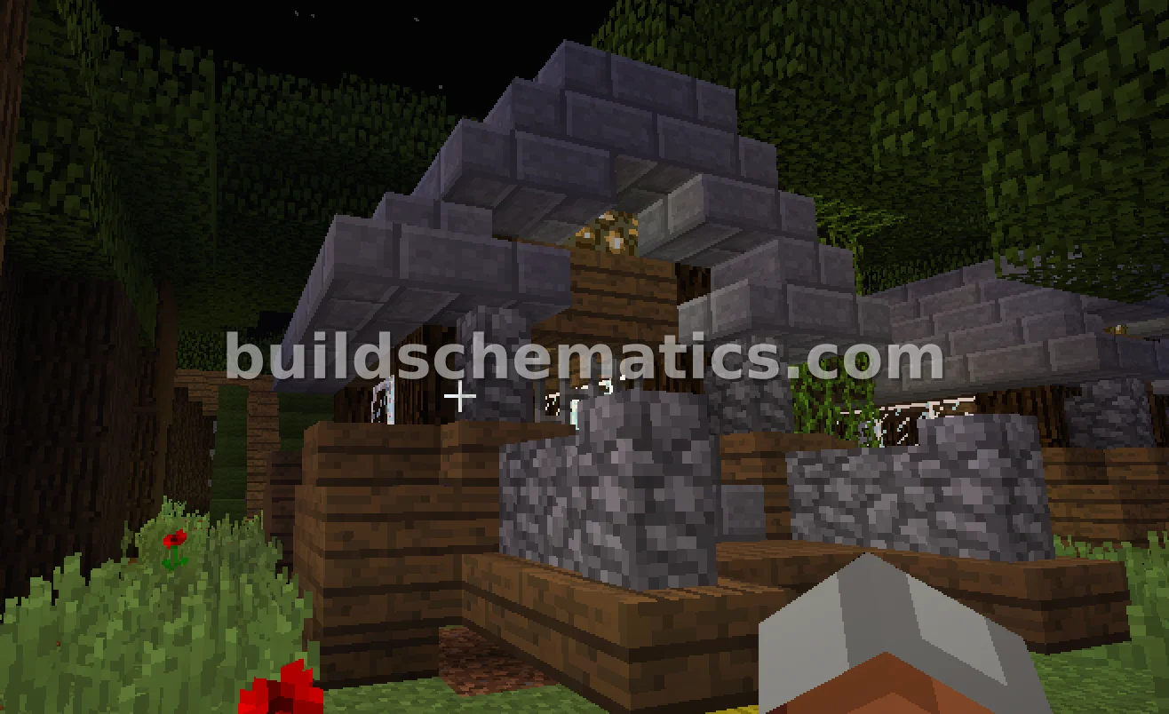 Rustic Campsite With Crashed Biplane — view 2