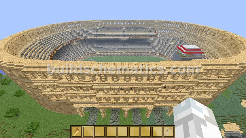 Huge Roman Coliseum Arena