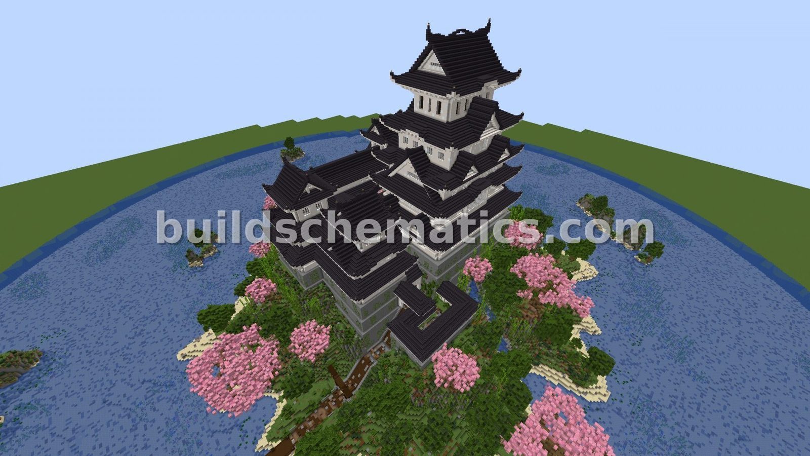 Himeji Japanese Castle Structure