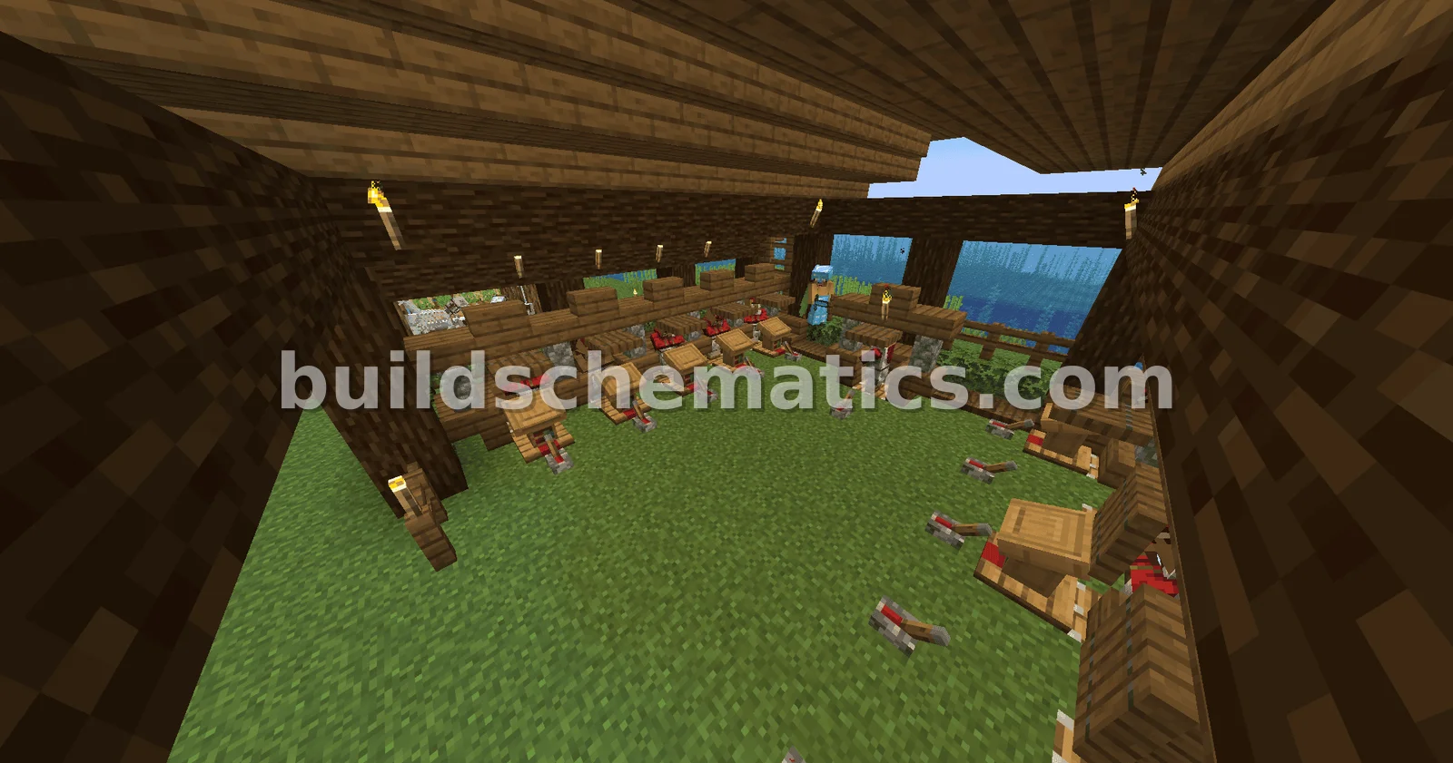 Villager Trading Hall and Zombie Module — view 2