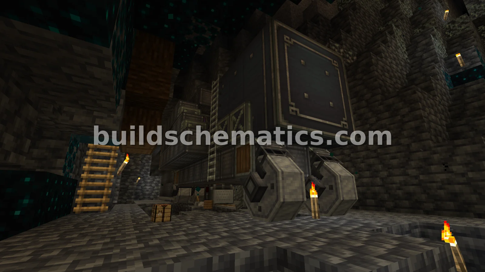 Diamond Drill Minecart — view 2