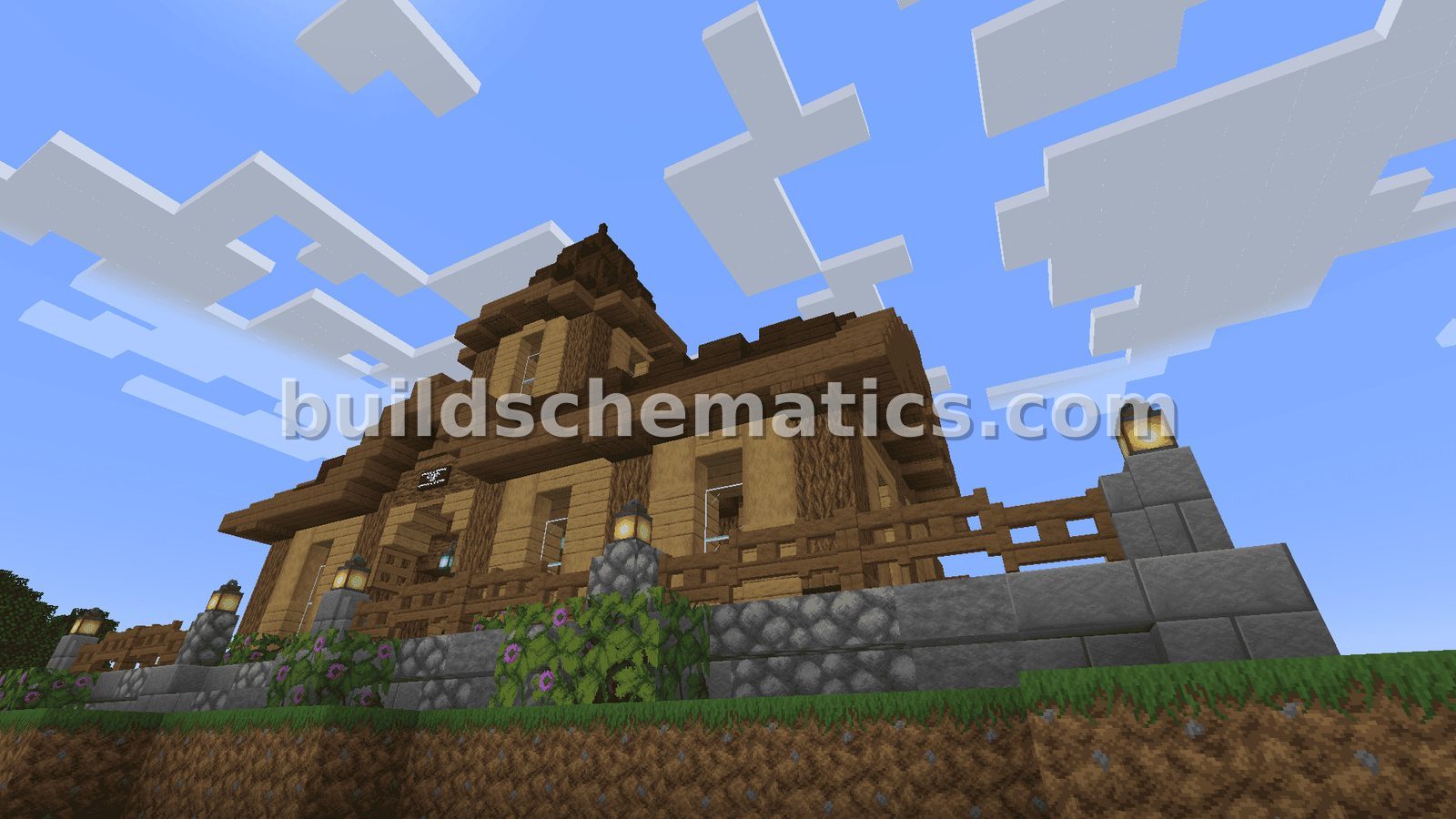 Minecraft Train Station Structure