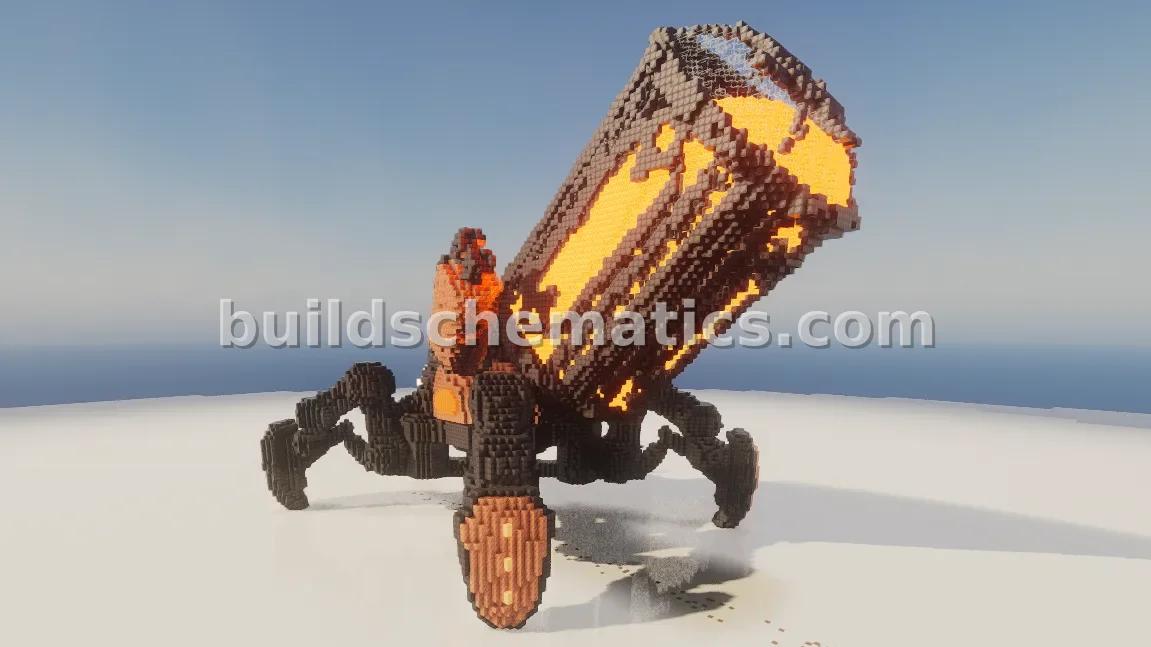 Magma Spider Mech — view 2