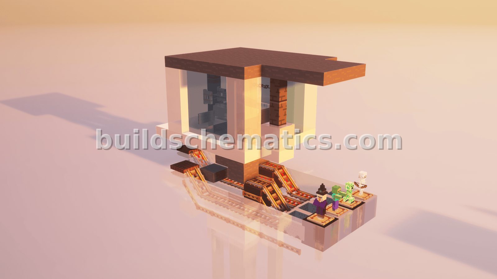 Compact Mob Sorter Without Redstone