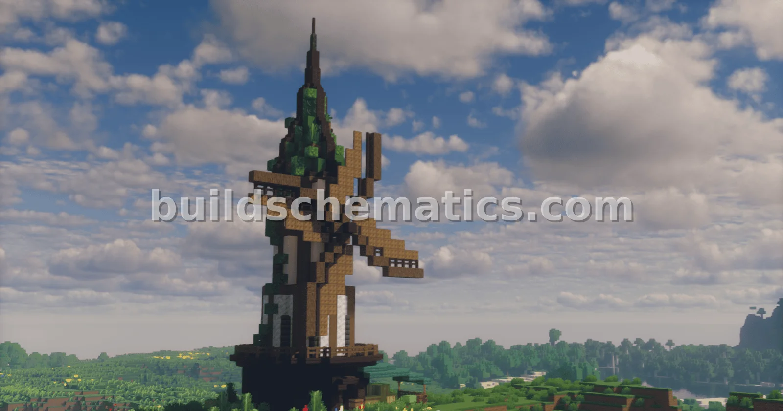 Medieval Windmill Structure