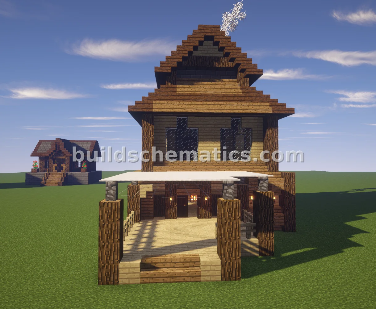 Three Story Layered House