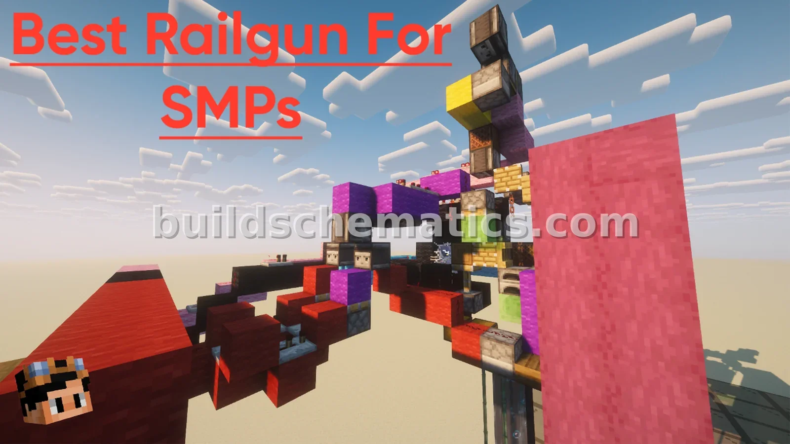Redstone Railgun - 19x19x21