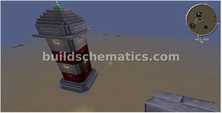 Working Lighthouse Structure