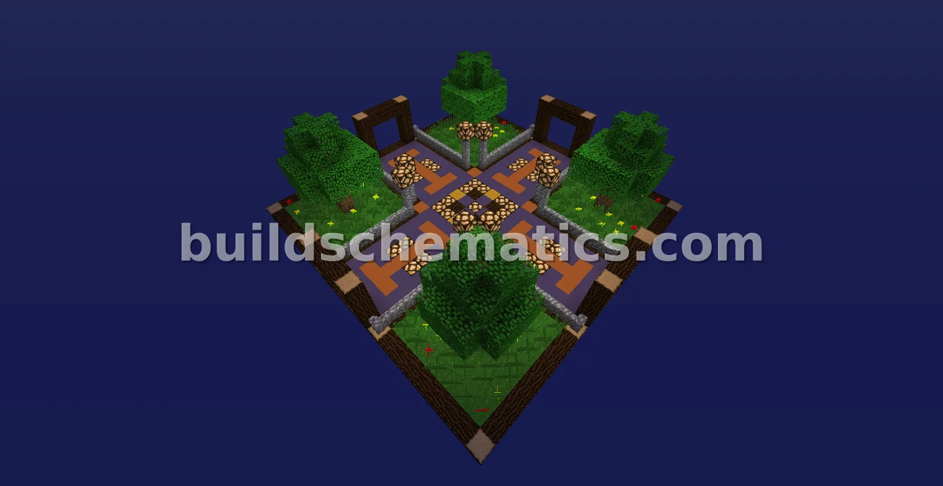 Small Spawn with Portals