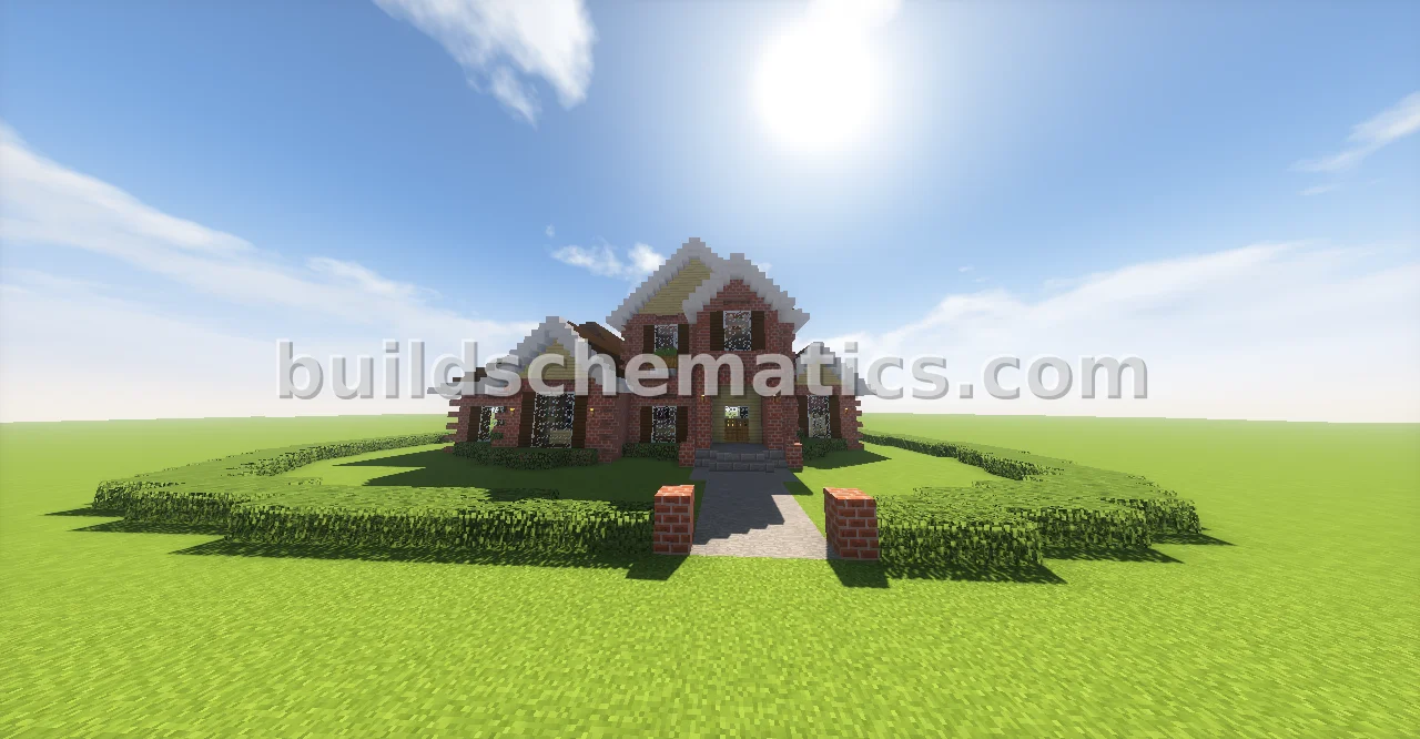 Cozy Brick House Design